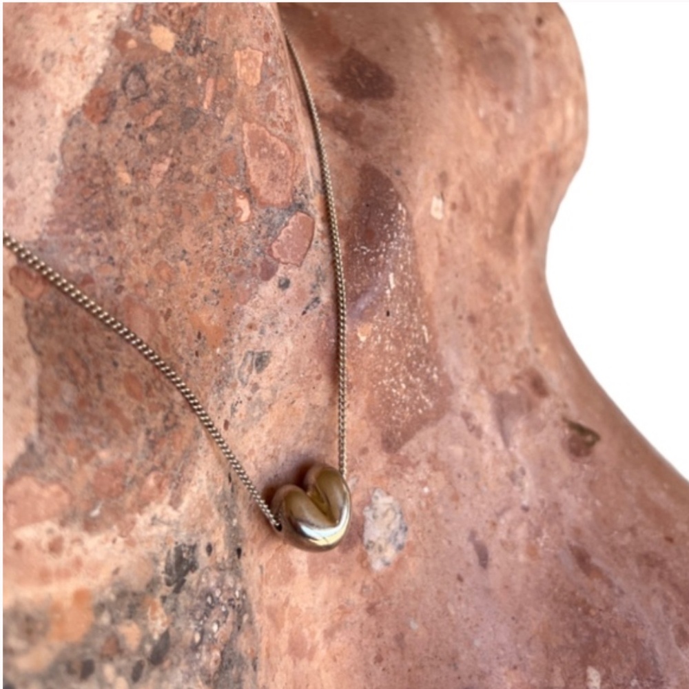 Tane Xilo Heart Silver Necklace